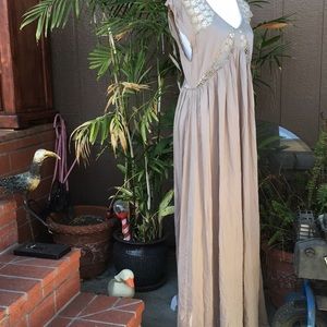 NWT Free people taupe dress